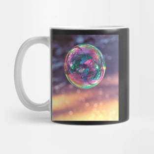 Coloured translucent soap bubble Mug